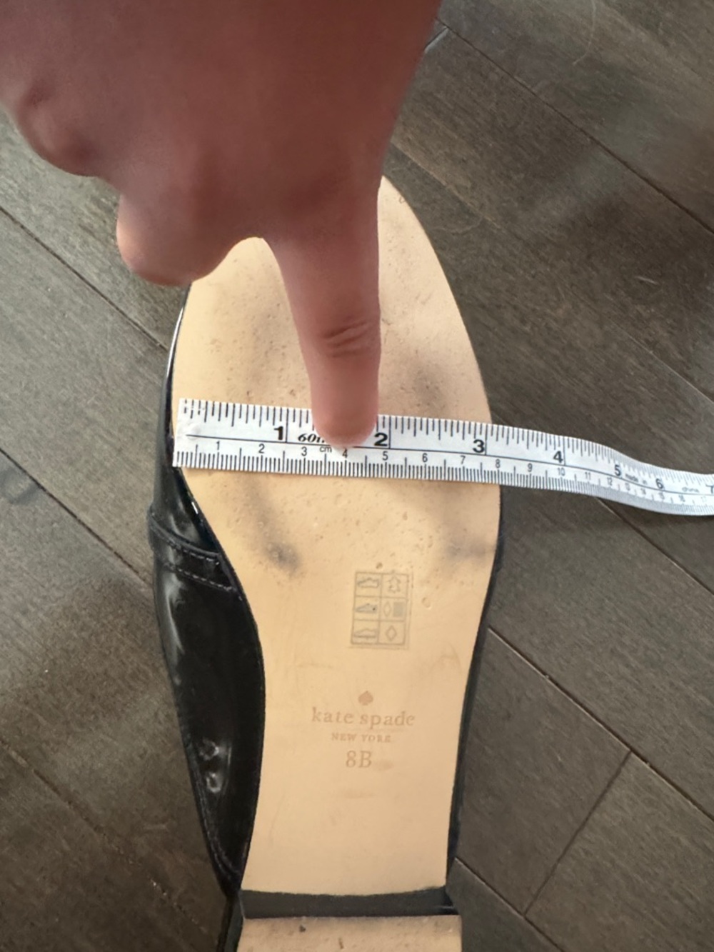 kate spade Black Patent Leather Chain Trim Mules - Picture 8 of 8
